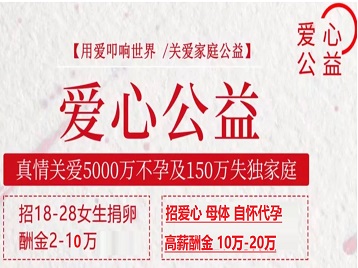 翔安捐卵助孕生子 爱心志愿者招募
